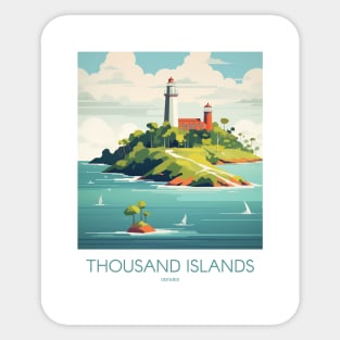 THOUSAND ISLANDS Sticker